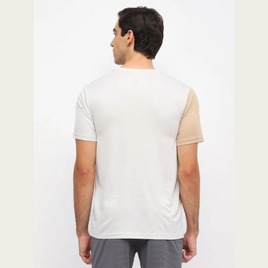 Yonex REPREVE Men's T-shirt [RM-S092-2967-ESST3-S] [LIGHT TAUPE]