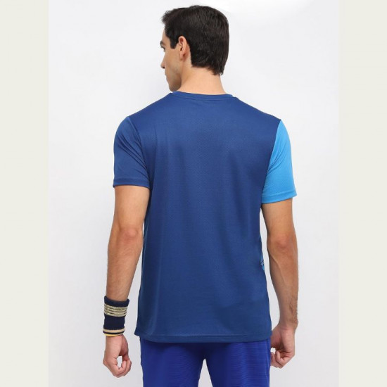 Yonex REPREVE Men's T-shirt [RM-S092-2967-ESST3-S] [NAVY PEONY]