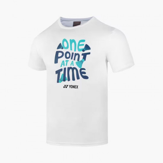 Yonex Easy Badminton T-Shirt (RM-S092-3047-EASY5-S) [WHITE]
