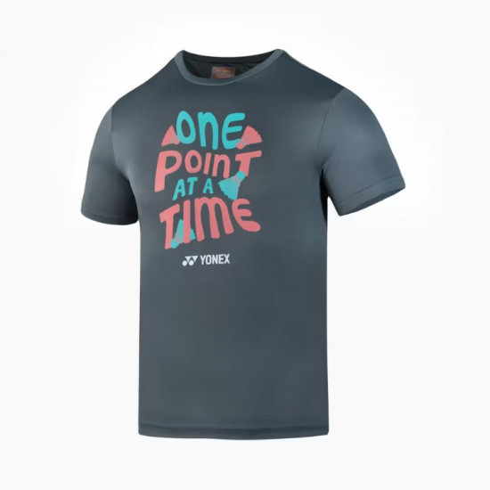 Yonex Easy Badminton T-Shirt (RM-S092-3047-EASY5-S) [POPPY STEEL]