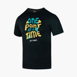 Yonex Easy Badminton T-Shirt (RM-S092-3047-EASY5-S) [JET BLACK]