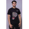 Anxsus Shuttle Badminton Cotton Tshirt (Black)