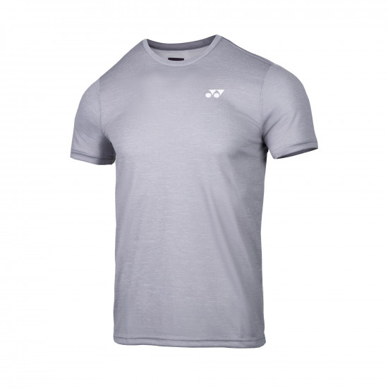 Yonex Tru-Dry Men's Round Neck T-shirt [LIGHT GREY] (2866-EASY4)