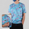 Yonex Tru-Dry Men's Round Neck T-shirt [BLUE] (2876-EASY4)