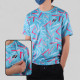 Yonex Tru-Dry Men's Round Neck T-shirt [BLUE] (2876-EASY4)