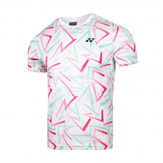Yonex Tru-Dry Men's Round Neck T-shirt [WHITE] (2875-EASY4)
