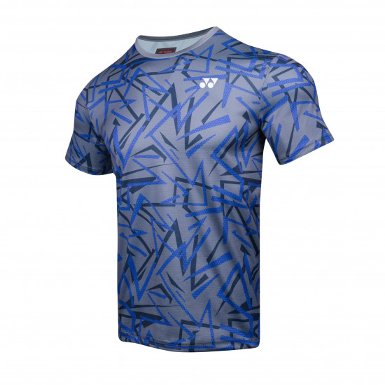 Yonex Tru-Dry Men's Round Neck T-shirt [MARTIN BLUE] (2876-EASY4)