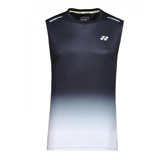 Yonex Comfort Club 8 Sleeveless Tshirt (3000-CC8)-Jet Black