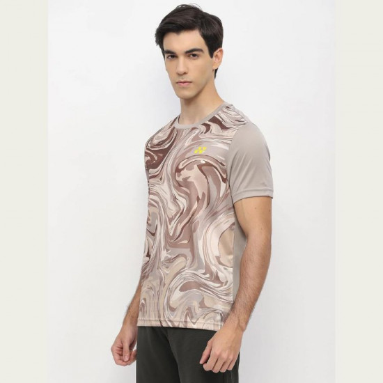 Yonex REPREVE Men's T-shirt [RM-S092-2966-ESST3-S] [SATELLITE]