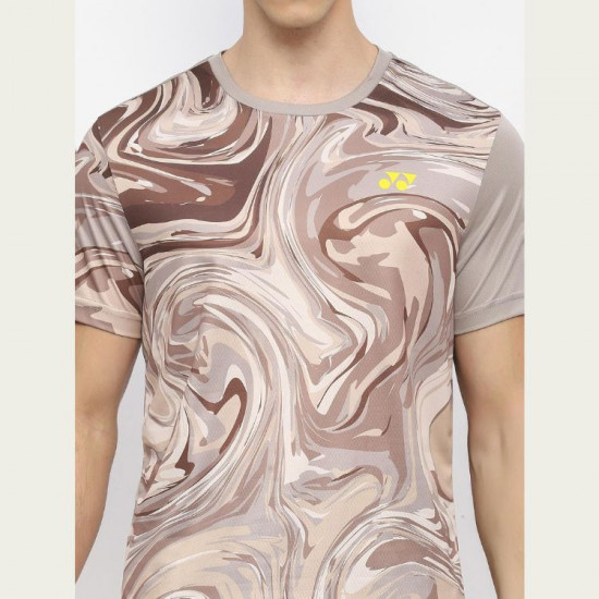 Yonex REPREVE Men's T-shirt [RM-S092-2966-ESST3-S] [SATELLITE]