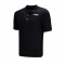 Lining Solid Polo T-shirt (Black)