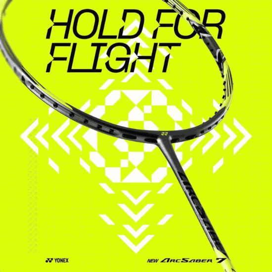 Yonex Arcsaber 7 Play Badminton Racket – Even Balance Control Racquet for Beginners & Intermediate Players