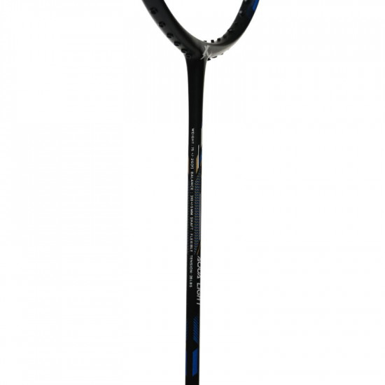 Exergy Aqualite Graphite Badminton Racquet | Ultra-Lightweight | Power & Control (Black)