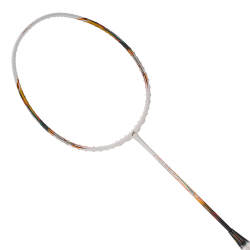HNDRD Atomic X 100 PRO Badminton Racquet (White/Dark/Grey) HNDRD Atomic X 100 PRO Badminton Racquet (White/Dark/Grey)
