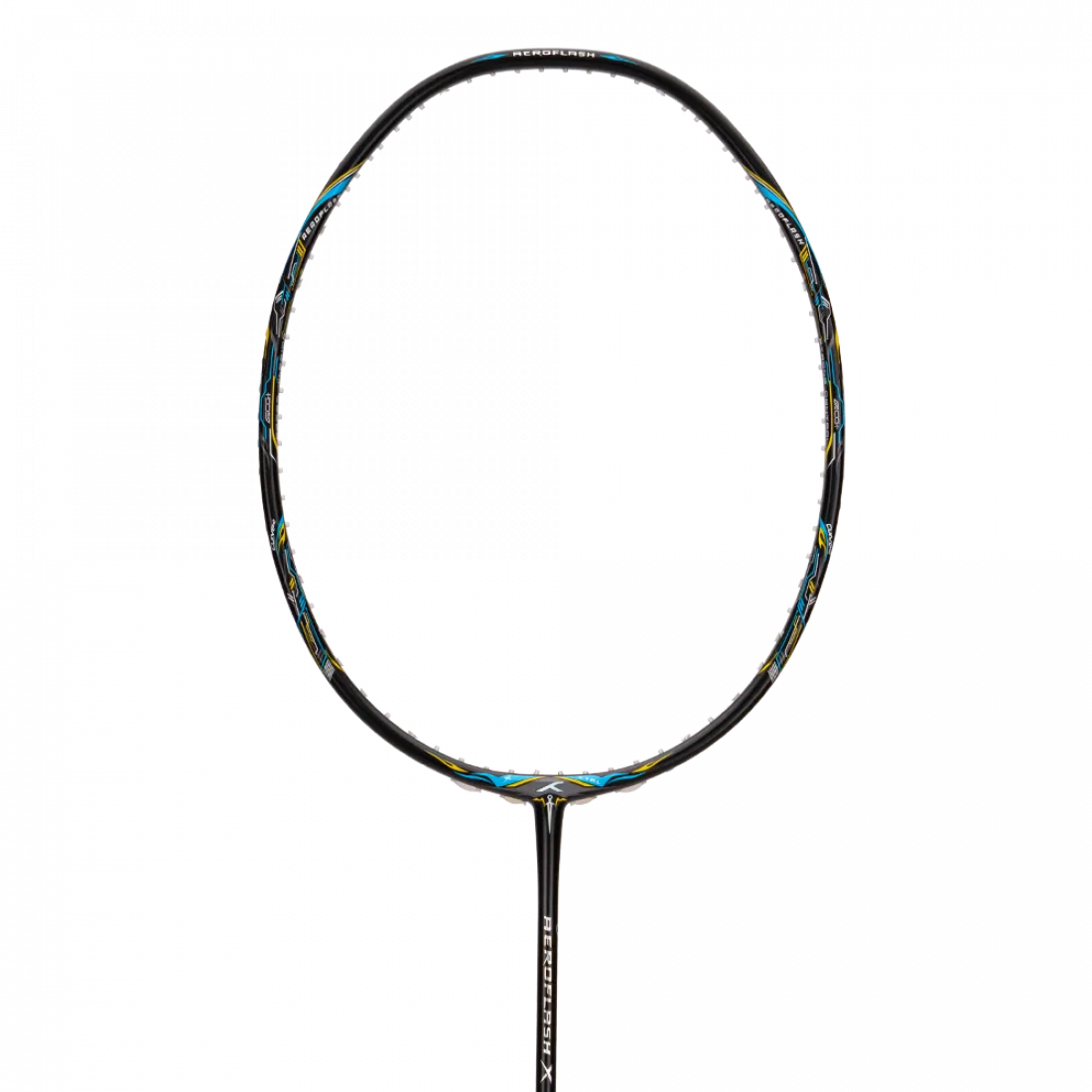HUNDRED Aeroflash X Control Badminton Racquet (Black/Blue/Silver ...