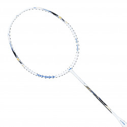 Lining Axforce Blast (White/Blue Sapphire) Badminton Racquet (Unstrung)