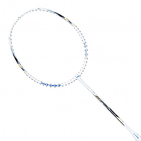 Lining Axforce Blast (White/Blue Sapphire) Badminton Racquet (Unstrung)