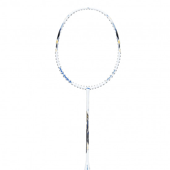 Lining Axforce Blast (White/Blue Sapphire) Badminton Racquet (Unstrung)