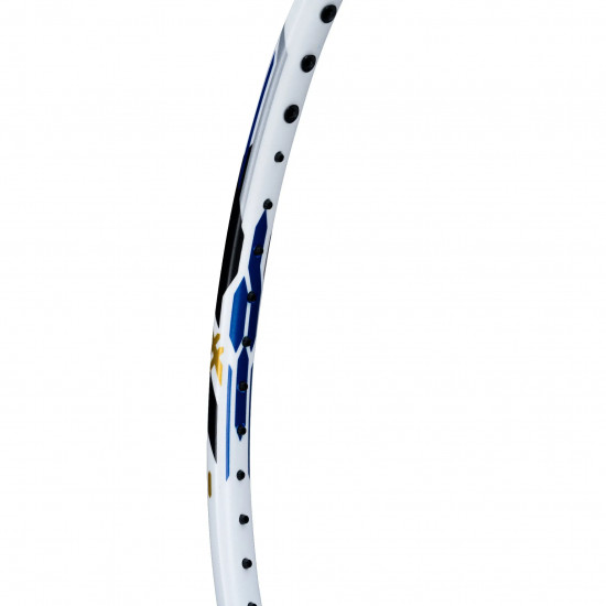 Lining Axforce Blast (White/Blue Sapphire) Badminton Racquet (Unstrung)