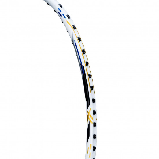 Lining Axforce Blast (White/Blue Sapphire) Badminton Racquet (Unstrung)