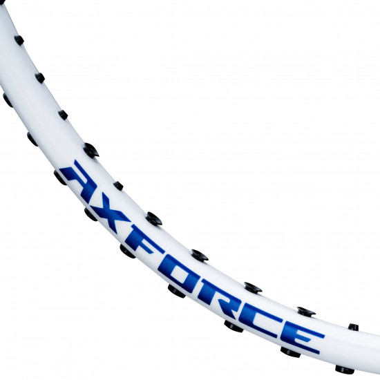 Lining Axforce Blast (White/Blue Sapphire) Badminton Racquet (Unstrung)