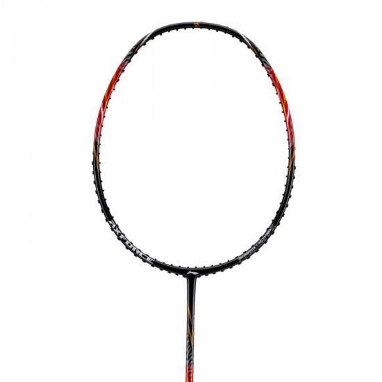 Li-Ning Axforce Tiger Badminton Racquet | Head Heavy | Black-Red