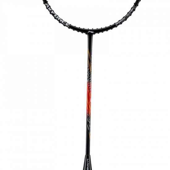 Li-Ning Axforce Tiger Badminton Racquet | Head Heavy | Black-Red