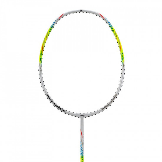 Li-Ning Axforce Tiger Badminton Racquet | Head Heavy | White-Lime
