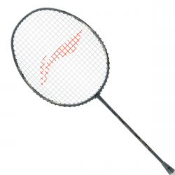 Lining Blaze 100 Badminton Racquet (Gun Metal/Black/Ivory)