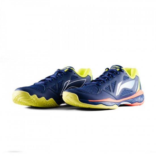 Li-Ning Halberd Strike Badminton Shoes (BLUEPRINT-SULPHUR SPRING)