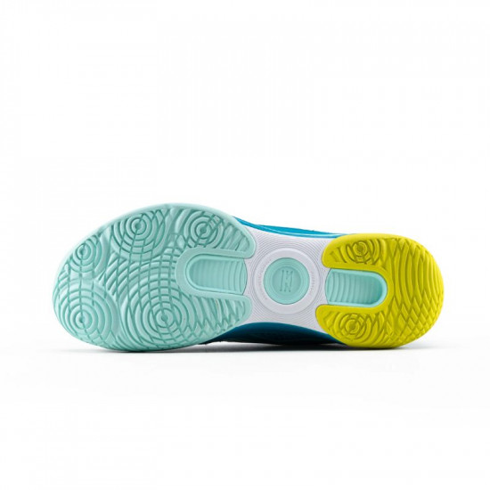 Li-Ning Halberd Strike Badminton Shoes (Blue Jade-Floating Green)