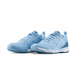 Li-Ning Ranger Force Non-Marking Badminton Shoes | Superior Grip & Cushioning (Pastel Blue/Tropic Storm Blue)