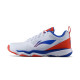 Li-Ning Ranger Force Non-Marking Badminton Shoes | Superior Grip & Cushioning (Standard White/Brite Orange)