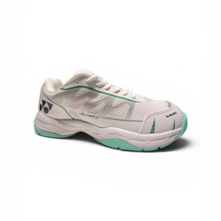 Yonex Voltrex 2 Badminton Shoes (White-Deep-Green)