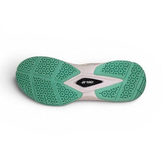 Yonex Voltrex 2 Badminton Shoes (White-Deep-Green)