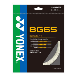 Yonex BG 65 Badminton String Yonex BG 65 Badminton String