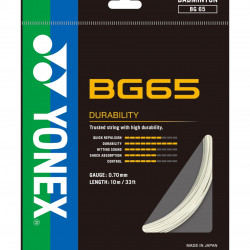 Yonex BG 65 Badminton String Yonex BG 65 Badminton String