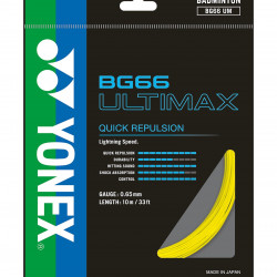 Yonex BG 66 Ultimax Badminton String Yonex BG 66 Ultimax Badminton String