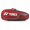 Yonex ACE2 0826 BT6 Badminton Kitbag [ Jet Black Chinese Red ]