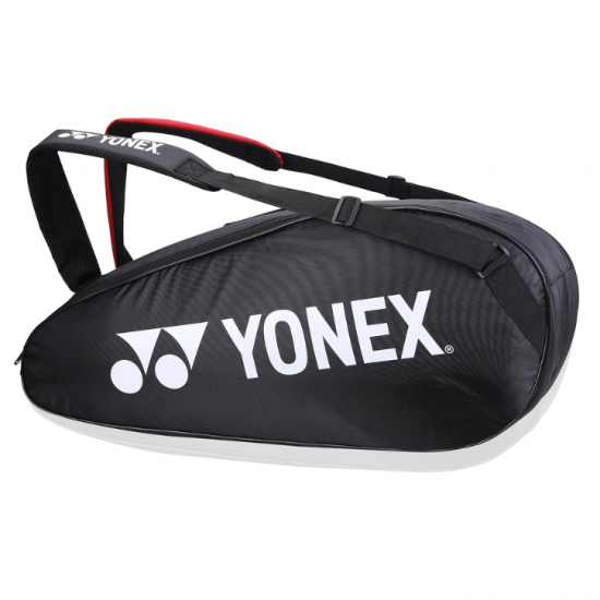 Yonex ACE2 0726 BT6 Badminton Kitbag [ Jet Black Chinese Red ]