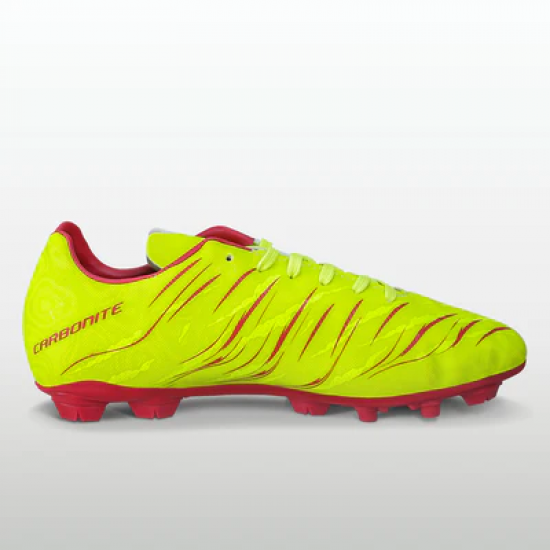 Nivia Carbonite 6.0 Football Studs/Shoes (Sulphur Green)