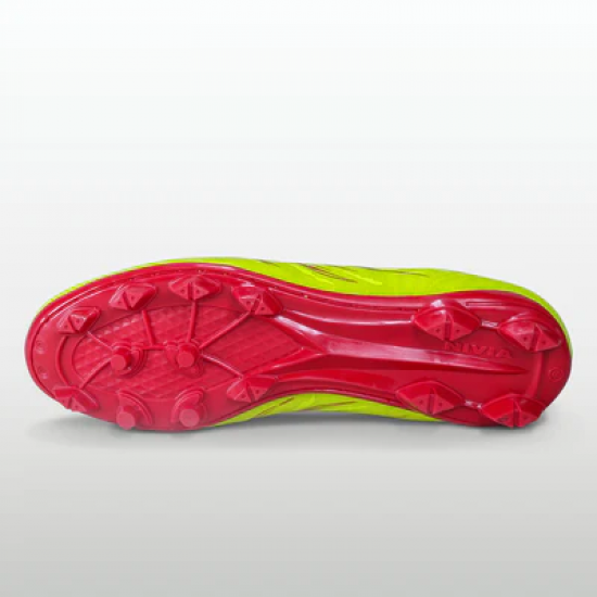 Nivia Carbonite 6.0 Football Studs/Shoes (Sulphur Green)