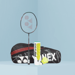 Yonex Astrox Attack 9 Badminton Racquet| Yonex Mavis 350 Shuttle Cock | Yonex Kit Bag Yonex Astrox Attack 9 Badminton Racquet| Yonex Mavis 350 Shuttle Cock | Yonex Kit Bag